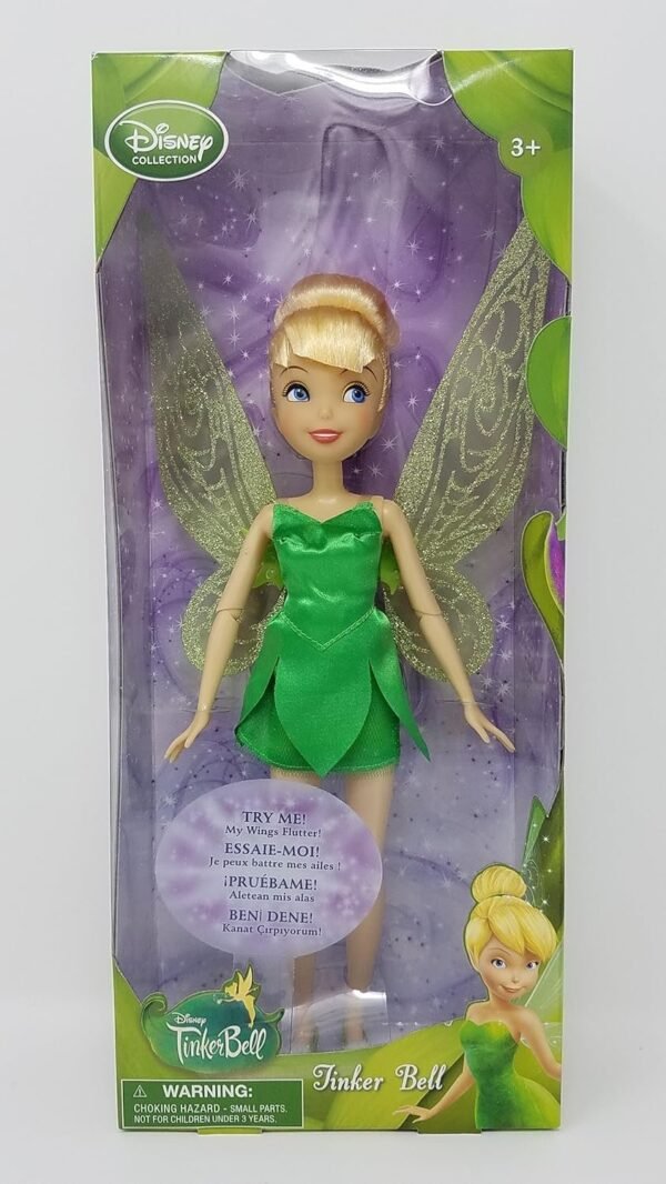 Disney Collection Tinker Bell 10 Inch Doll (Wings Flutter) Fairy Fairies Figure
