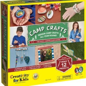 Creativity for Kids Camp Crafts - Create 12 Classic Arts and Craft Projects