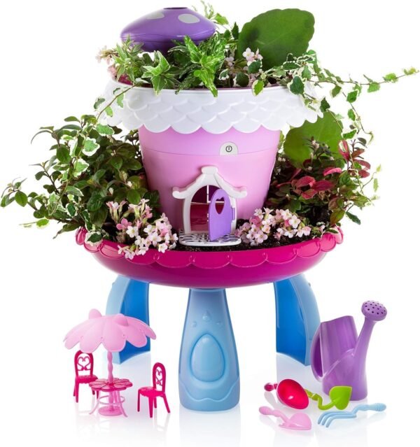 Advanced Play Fairy Garden Kit Kids Gardening Set Indoor Outdoor Play Activity Gardening Tool Set Toys Kids Toddlers Girls Boys Ages 3