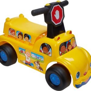 Fisher-Price School Bus Push N' Scoot Ride-on