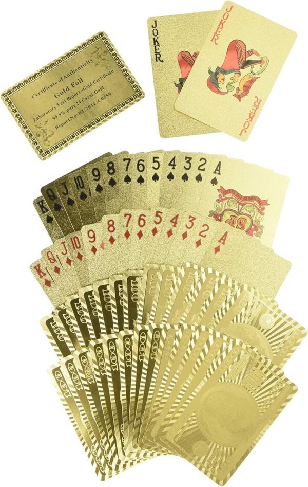 Trademark Poker GLDCARD Playing Cards