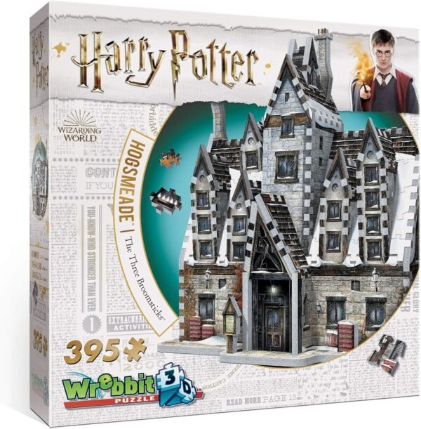 Wrebbit 3D - Harry Potter Hogsmeade The Three Broomsticks 3D Jigsaw Puzzle - 395 Pieces