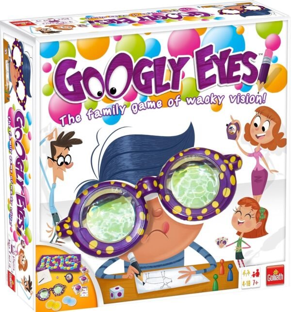 Googly Eyes Game ? Family Drawing Game with Crazy, Vision-Altering Glasses