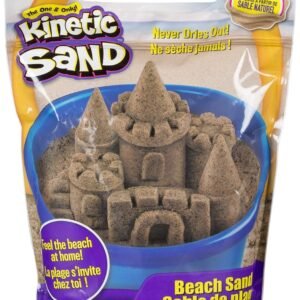 Kinetic Sand 3 Pounds Beach Sand (Packaging May Vary)