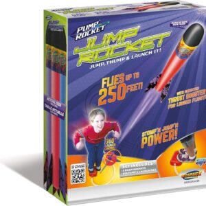 Original Geospace Jump Rocket - Launcher and 3 Rocket Set