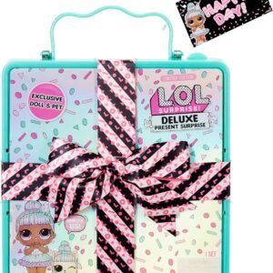 L.O.L. Surprise! Deluxe Present Surprise with Limited Edition Sprinkles Doll and Pet