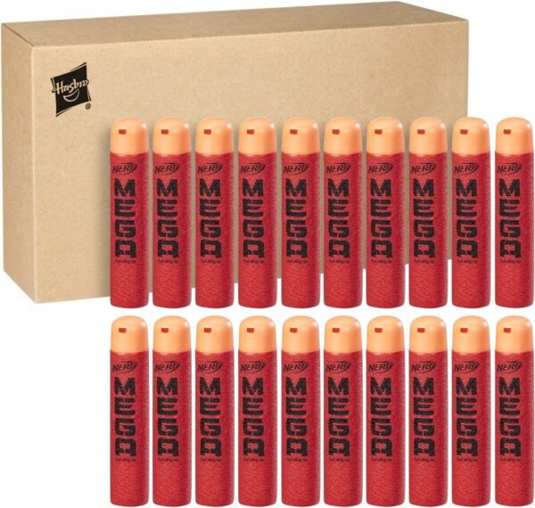 Official Nerf N-Strike Elite Mega Series 20-Dart Refill Pack,Red
