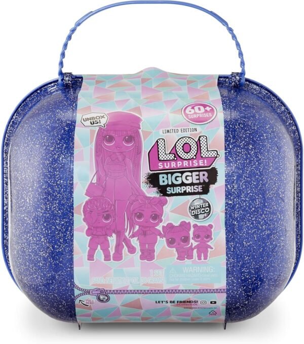 L.O.L. Surprise! Winter Disco Bigger Surprise includes O.M.G. Fashion Doll (Amazon Exclusive)