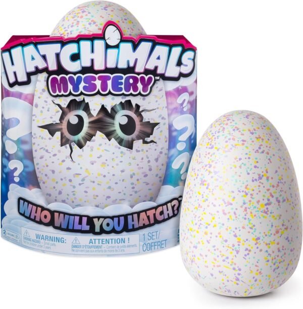 Hatchimals Mystery - Hatch 1 of 4 Fluffy Interactive Mystery Characters from Cloud Cove (Styles May Vary)