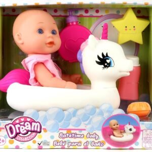 Gi-Go  Bath Time 12' Baby Doll with Unicorn Floatie
