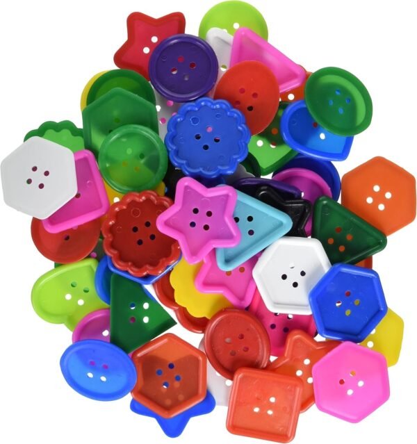 Roylco Inc. Really Big Buttons 60/Pkg.