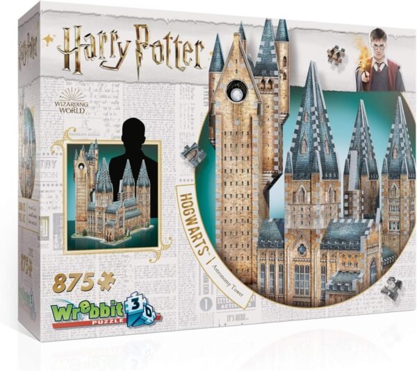 Hogwarts Astronomy Tower 3D Jigsaw Puzzle (875 pieces)