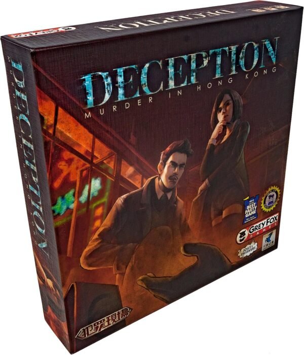 Grey Fox Games Deception: Murder in Hong Kong Board Game