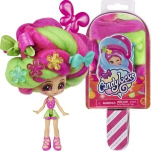 Candylocks 3-Inch Scented Collectible Surprise Doll with Accessories (Style May Vary)