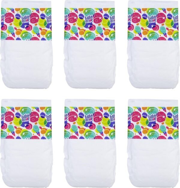 Baby Alive Diapers Pack (6 Pack)