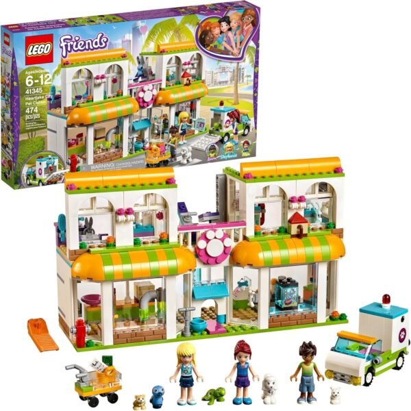 LEGO Friends Heartlake City Pet Center 41345 Building Kit (474 Pieces)