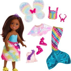 Barbie Dreamtopia Rainbow Cove Chelsea Doll And Fashions Set, Brunette