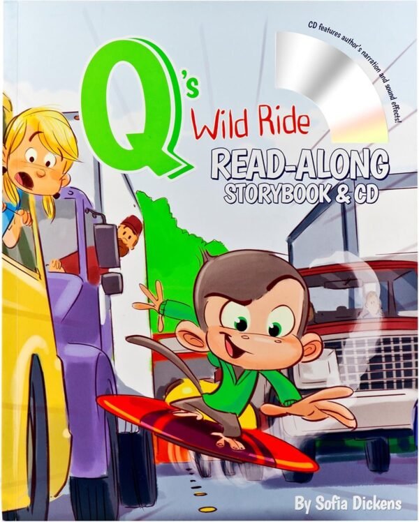 Q's Wild Ride Read-Along Storybook & CD