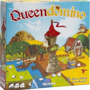 Blue Orange Games Queendomino Board Game - Family or Adult Strategy Board Game for 2 to 4 Players. Recommended for Ages 8 & Up
